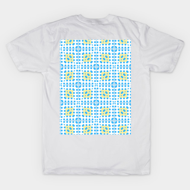 dotted shapes pattern by MarjanShop